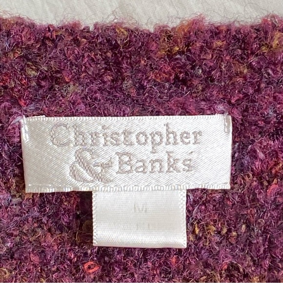 Christopher & Banks Multi-Weave Cardigan Sweater - Picture 8 of 12